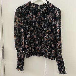Veronica Beard Floral Blouse